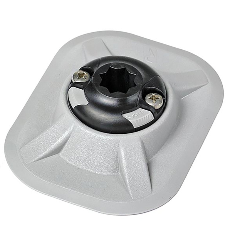 RAILBLAZA RibPort Base w/3M Backing – Grey