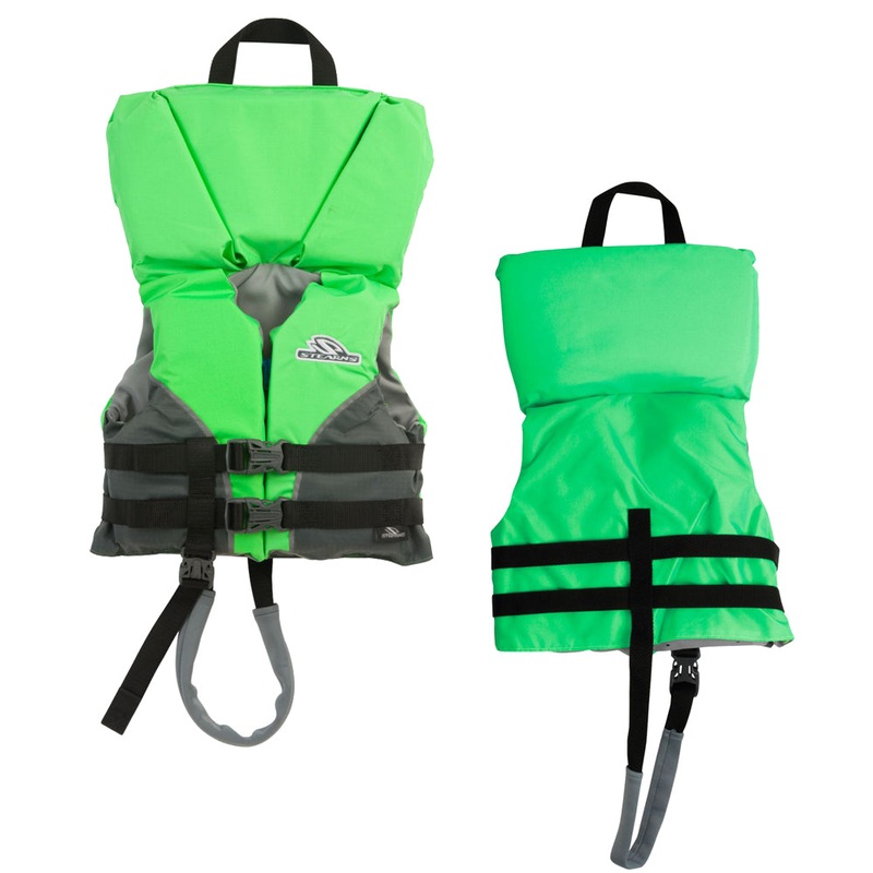 Stearns Infant Heads-Up Nylon Vest Life Jacket – Up to 30lbs – Green