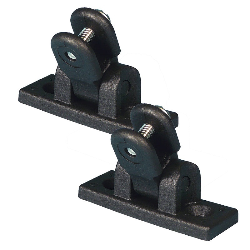 Carver Deck Hinge Nylon Pair – Black – 7782B