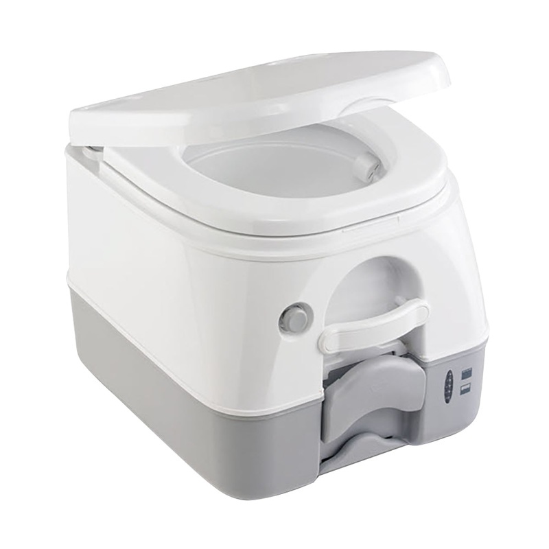 Dometic 972 Portable Toilet – 2.6 Gallon – Grey