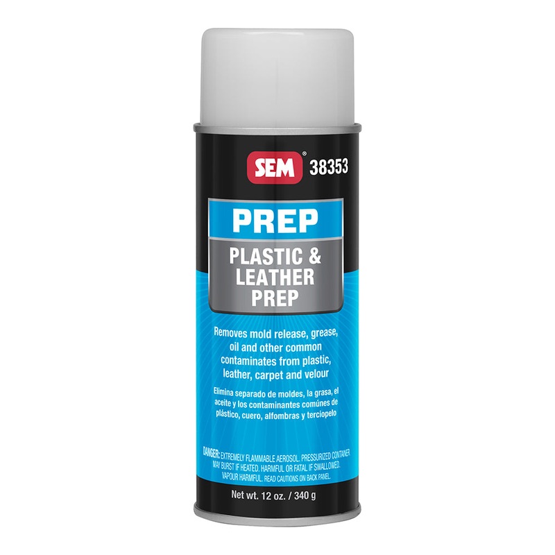 SEM Plastic & Leather Prep – 12oz – 38353