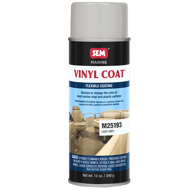 SEM Vinyl Coat  – Light Grey – 12oz – M25193