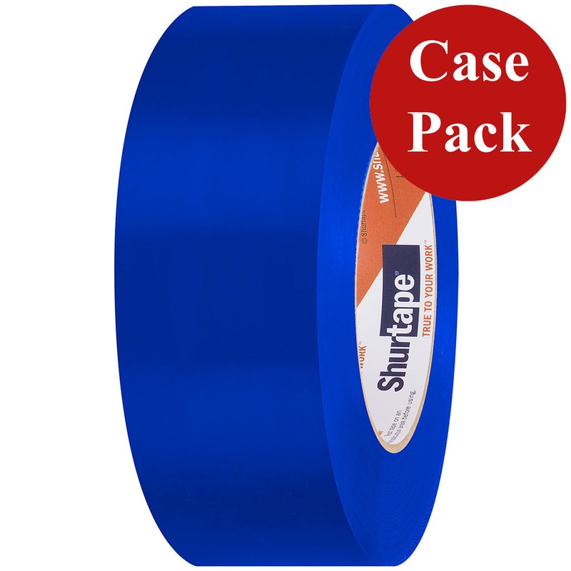 Shurtape UV-Resistant Marine Heat Shrink Tape – 48MM x 55M Roll – Straight Edge Blue *Case of 24 Rolls*