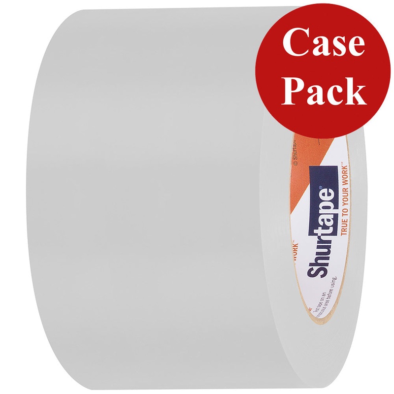 Shurtape UV-Resistant Marine Hull Preservation Tape – 72MM – 33M Roll – Straight Edge White *Case of 16 Rolls*