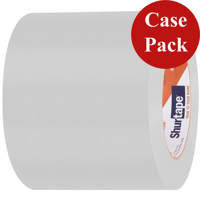 Shurtape UV-Resistant Marine Hull Preservation Tape – 96MM – 33M Roll – Straight Edge White *Case of 12 Rolls*