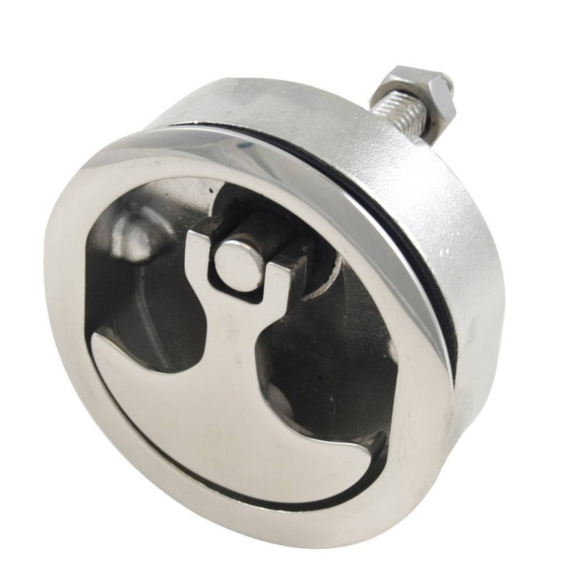 Whitecap Compression Handle – 316 Stainless Steel – Non-Locking – 3 OD – S-235C