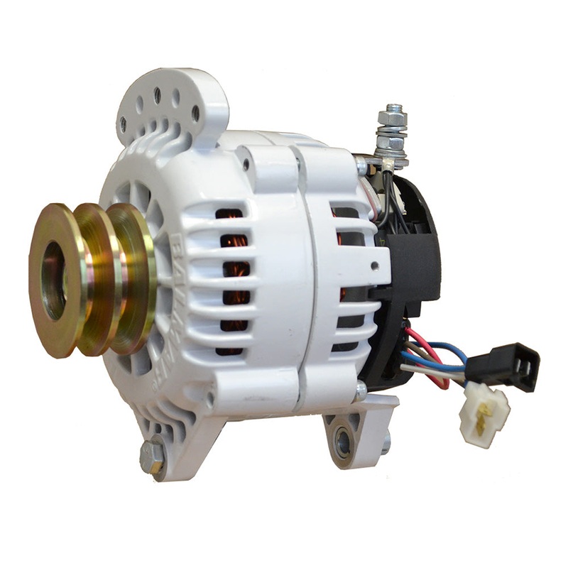 Balmar Alternator 100 AMP 12V 3.15 Dual Foot Saddle Dual Pulley w/Isolated Ground – 60-120-DV