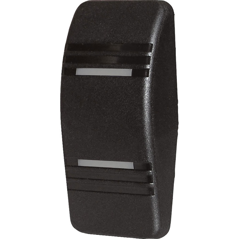 Blue Sea 8295 Contura Switch Actuator – Black – Double Lense – 8295