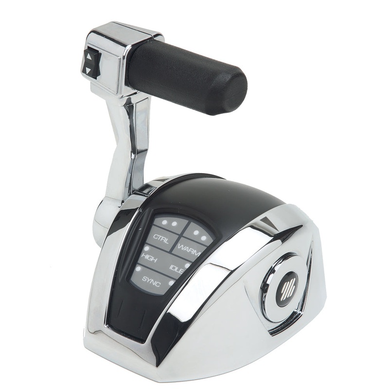 UFlex Power A Mark II Single Engine Control Head w/Trim – 42010R