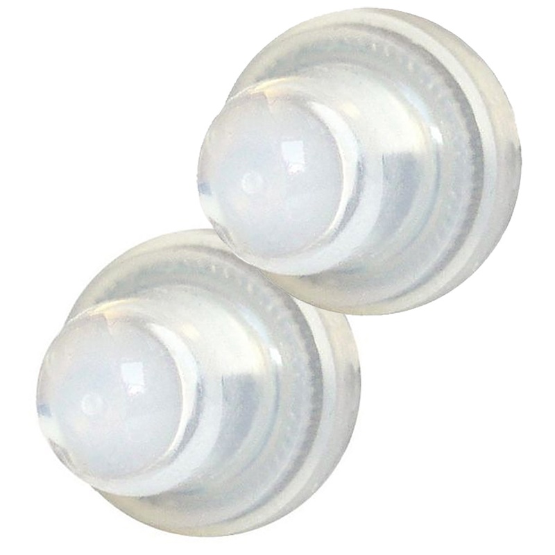 Blue Sea 4135 Push Button Reset Only Circuit Breaker Boot – Clear- 2-Pack – 4135
