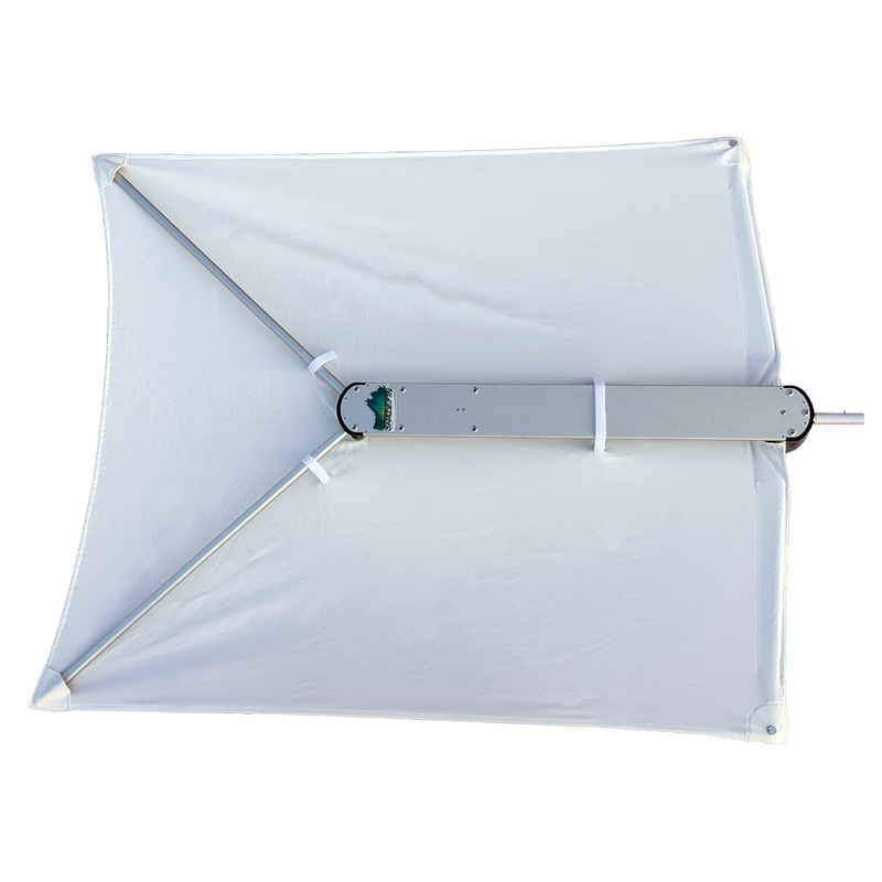 TACO ShadeFin with White Fabric & Bag – T10-3000-1