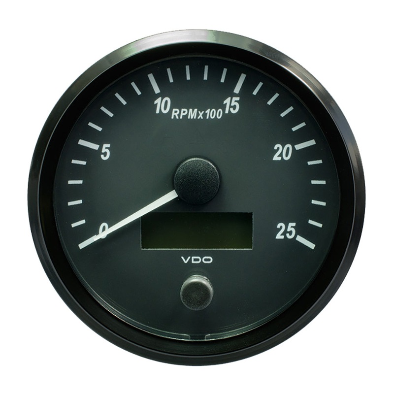 VDO SingleViu 100mm (4) Tachometer – 2500 RPM – A2C3832820030