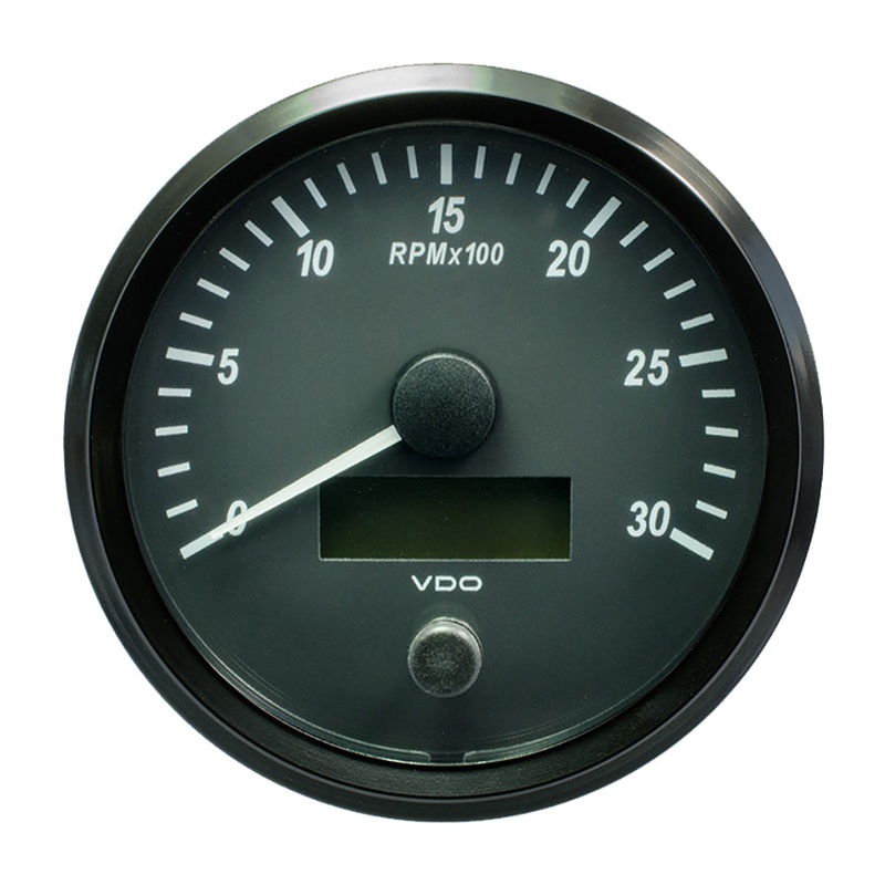 VDO SingleViu 100mm (4) Tachometer – 3000 RPM – A2C3832810030