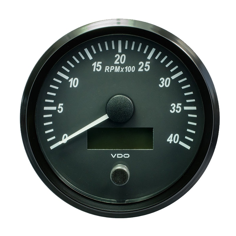 VDO SingleViu 100mm (4) Tachometer – 4000 RPM – A2C3832800030
