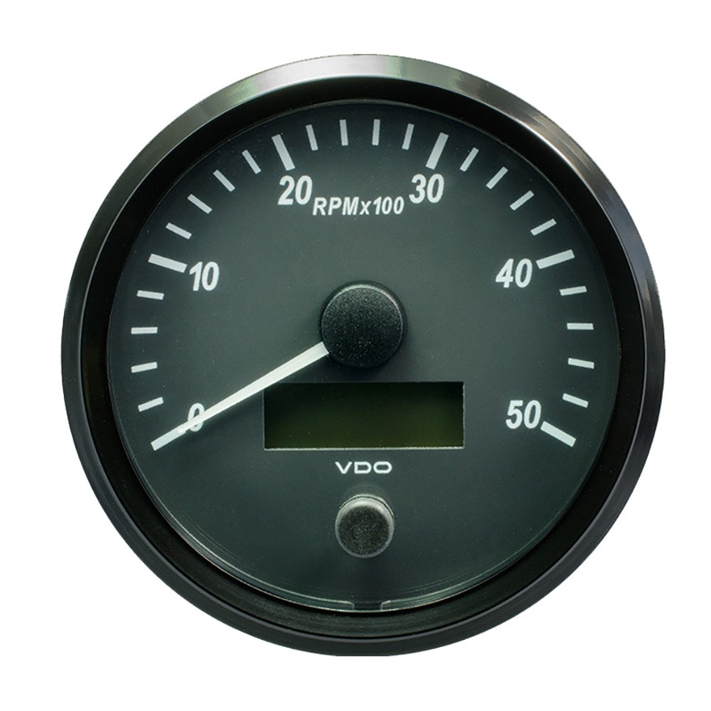 VDO SingleViu 100mm (4) Tachometer – 5000 RPM – A2C3832790030