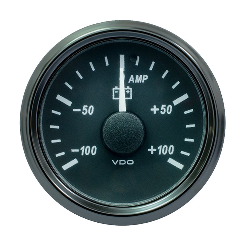 VDO SingleViu 52mm (2-1/16) Ammeter – 100 AMP – A2C3833070030