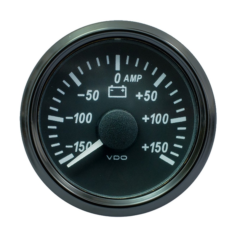 VDO SingleViu 52mm (2-1/16) Ammeter – 150 AMP – A2C3833060030