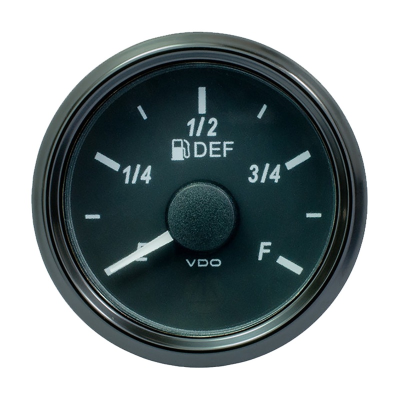 VDO SingleViu 52mm (2-1/16) DEF Level Gauge – 240-33 Ohm – A2C3832750030