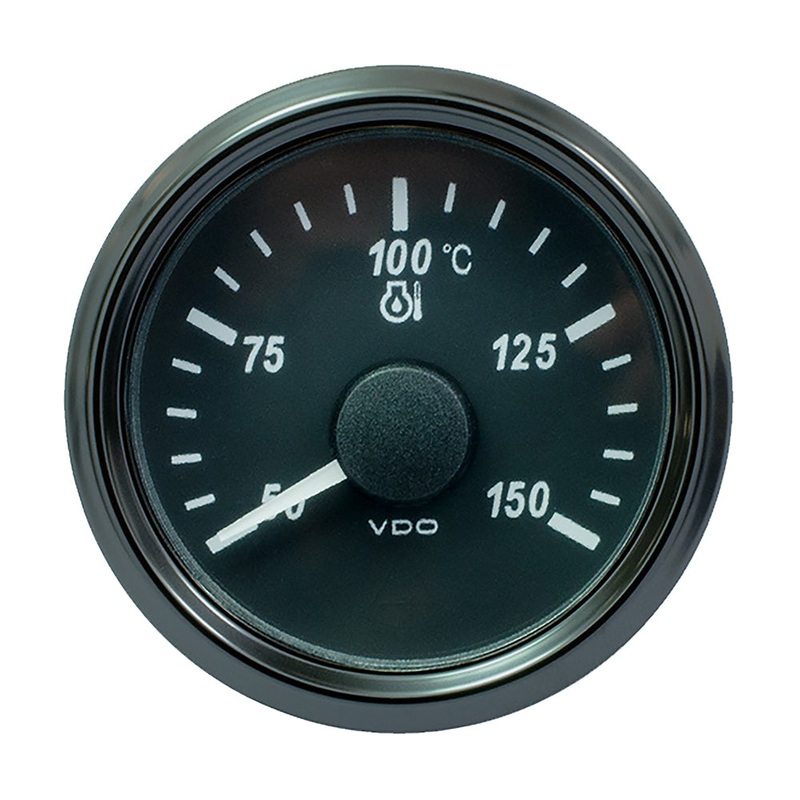 VDO SingleViu 52mm (2-1/16) Oil Temp. Gauge – 150 Degree C – 322-18 Ohm – A2C3833390030