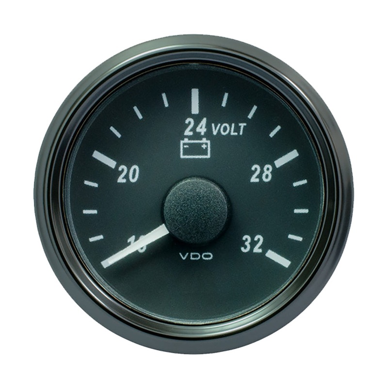 VDO SingleViu 52mm (2-1/16) Voltmeter for 24V Systems – 32V – A2C3832780030