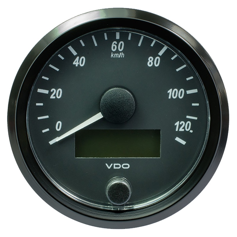 VDO SingleViu 80mm (3-1/8) Speedometer – 140MPH – A2C3832920030