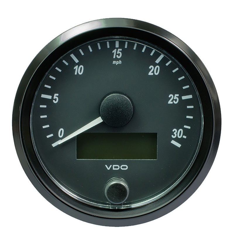 VDO SingleViu 80mm (3-1/8) Speedometer – 30 MPH – A2C3832880030