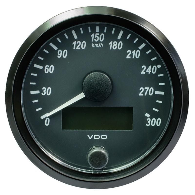 VDO SingleViu 80mm (3-1/8) Speedometer – 300 KM/H – A2C3832950030