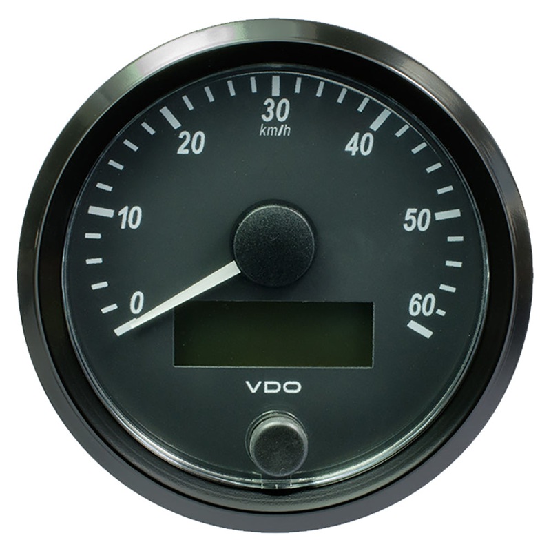 VDP SingleViu 80mm (3-1/8) Speedometer – 60 KM/H – A2C3832890030