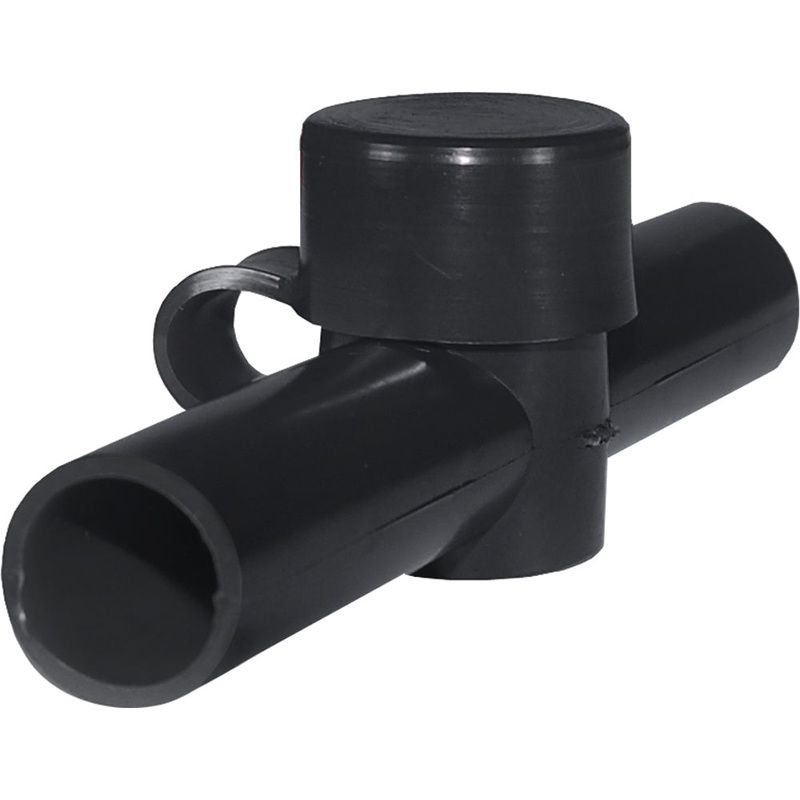 Blue Sea 4002 Cable Cap Dual Entry – Black – 4002