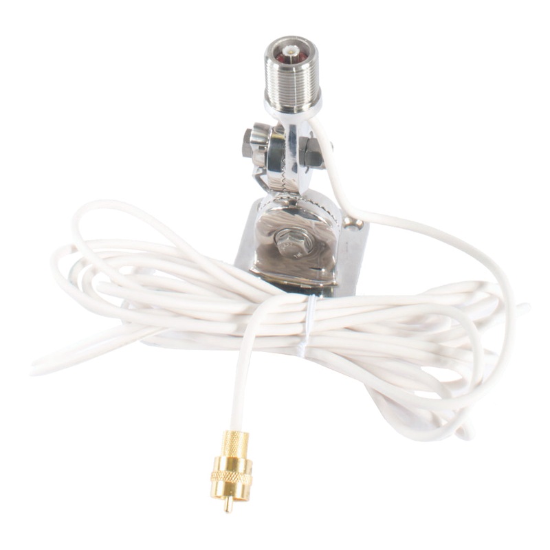 Shakespeare Quick Connect SS Mount w/Cable f/Quick Connect Antenna – QCM-S