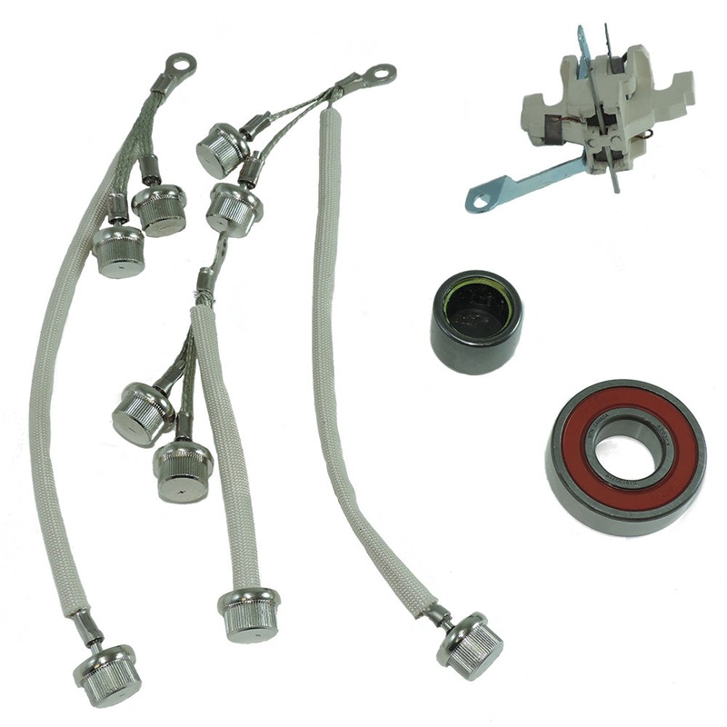 Balmar Offshore Repair Kit 90 Series 12/24V Includes Bearings, Brushes, Positive/Negative Diode – 7090