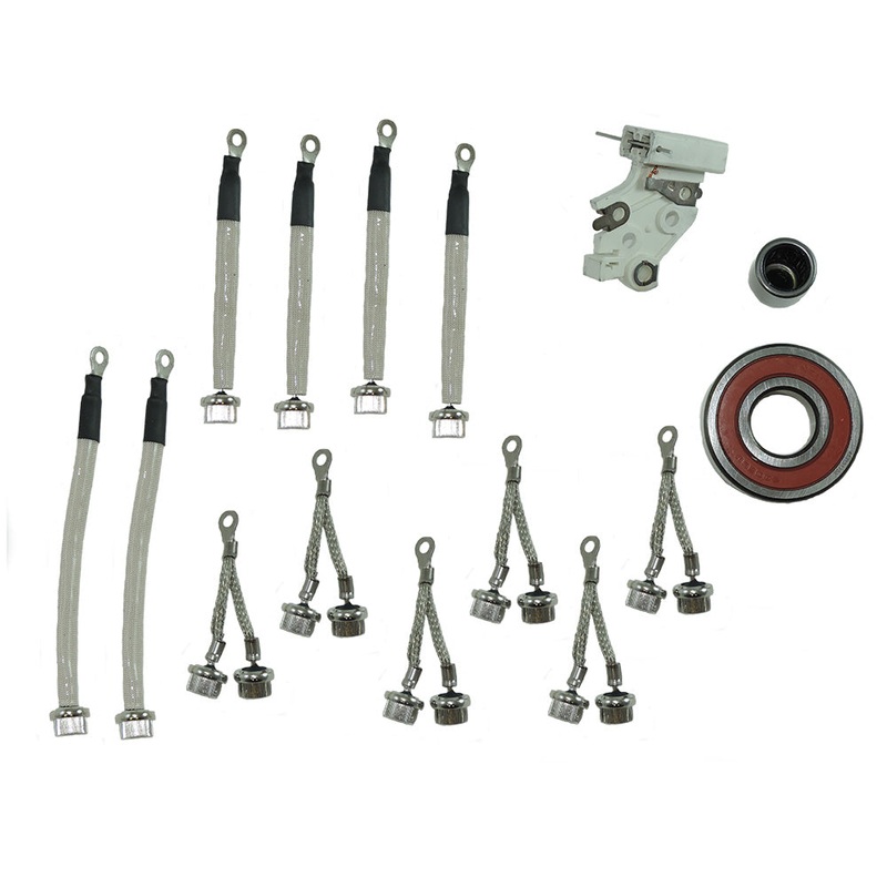 Balmar Offshore Repair Kit 95 Series 12/24V Includes Bearings, Brushes, Positive/Negative Diode – 7095