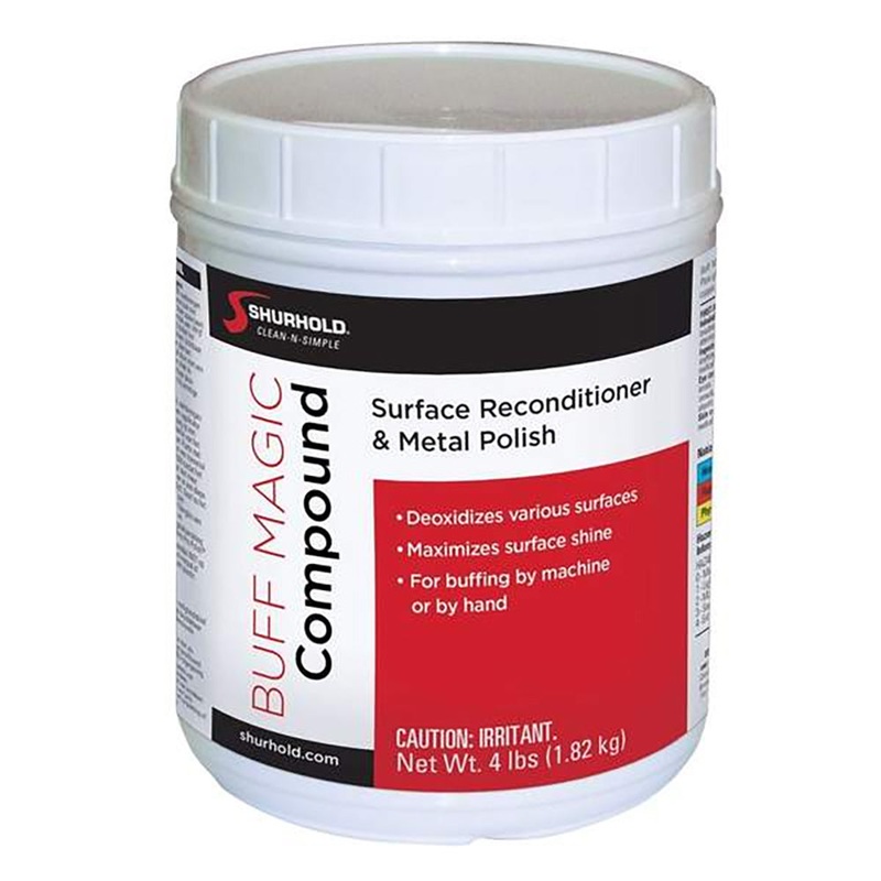 Shurhold Buff Magic Compound Surface Reconditioner & Metal Polish – 4LB Jar – YBP-0111