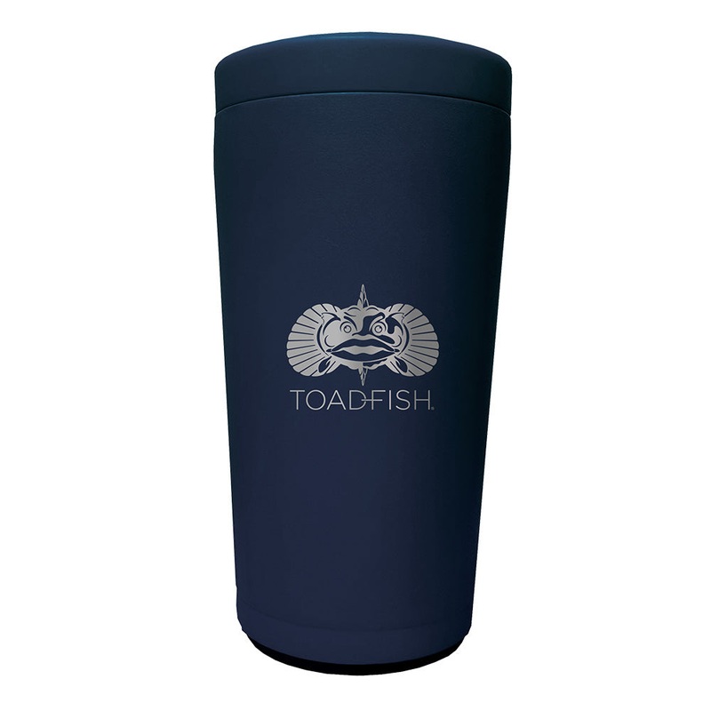 Toadfish Non-Tipping Can Cooler 2.0 – Universal Design – Navy – 5014