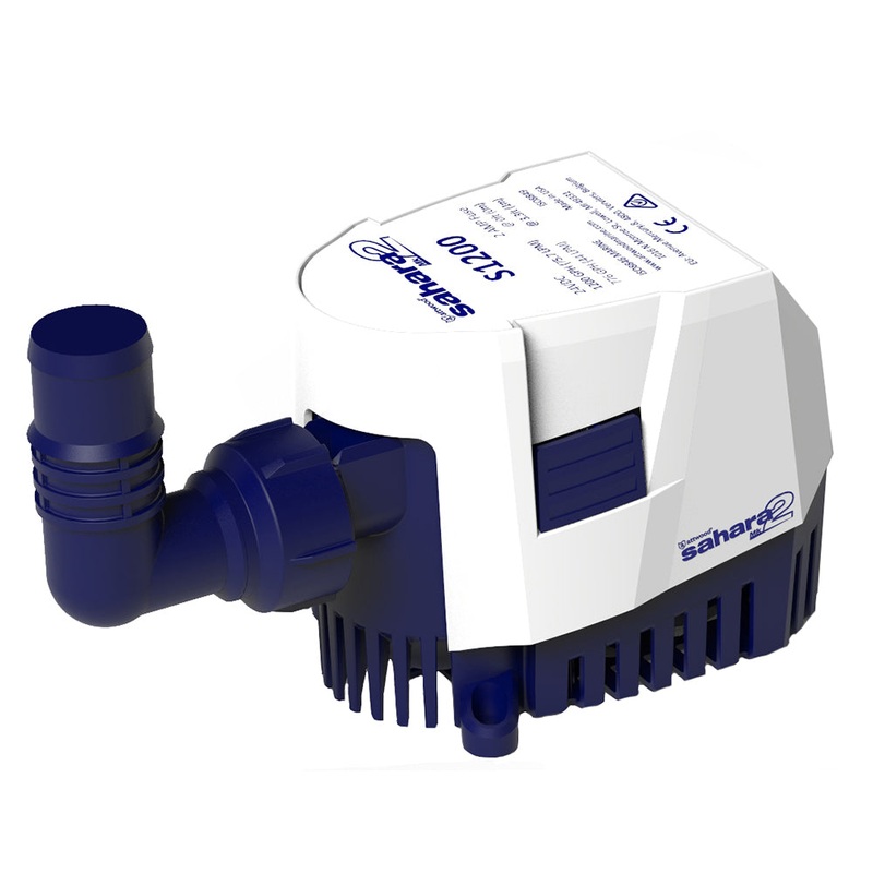 Attwood Sahara MK2 S1200 Bilge Pump 1200 GPH – 24V – Automatic – 5513-7