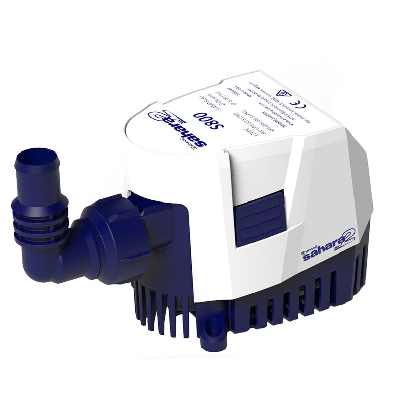 Attwood Sahara MK2 S800 Bilge Pump 800 GPH – 12V – Automatic – 5508-7
