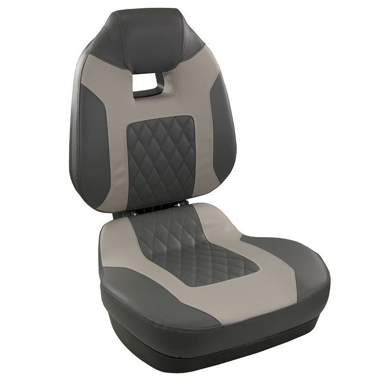 Springfield Fish Pro II High Back Folding Seat – Charcoal/Grey – 1041483