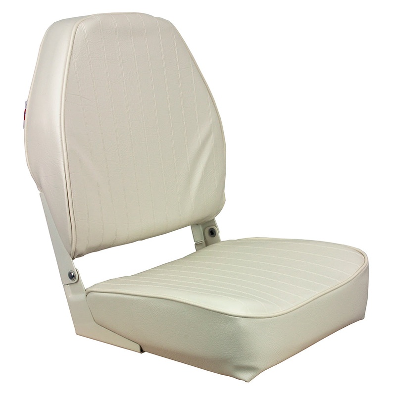Springfield High Back Folding Seat – White – 1040649
