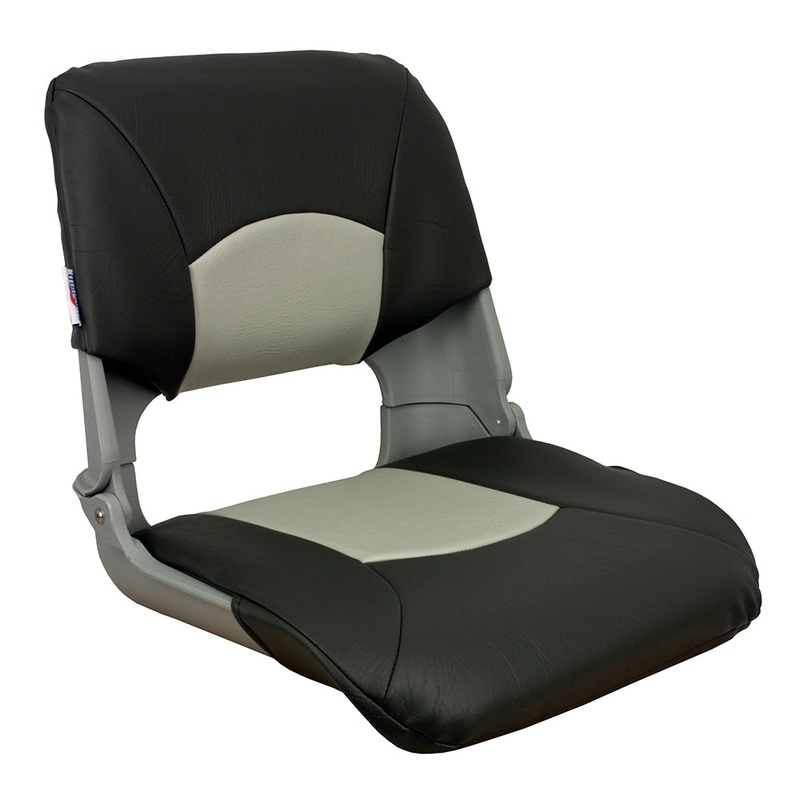 Springfield Skipper Standard Folding Seat – Grey/Charcoal – 1061017