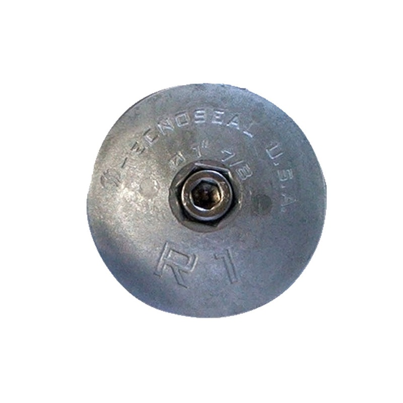Tecnoseal R1 Rudder Anode – Zinc – 1-7/8 Diameter – R1