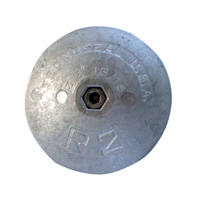 Tecnoseal R2 Rudder Anode – Zinc – 2-13/16 Diameter – R2