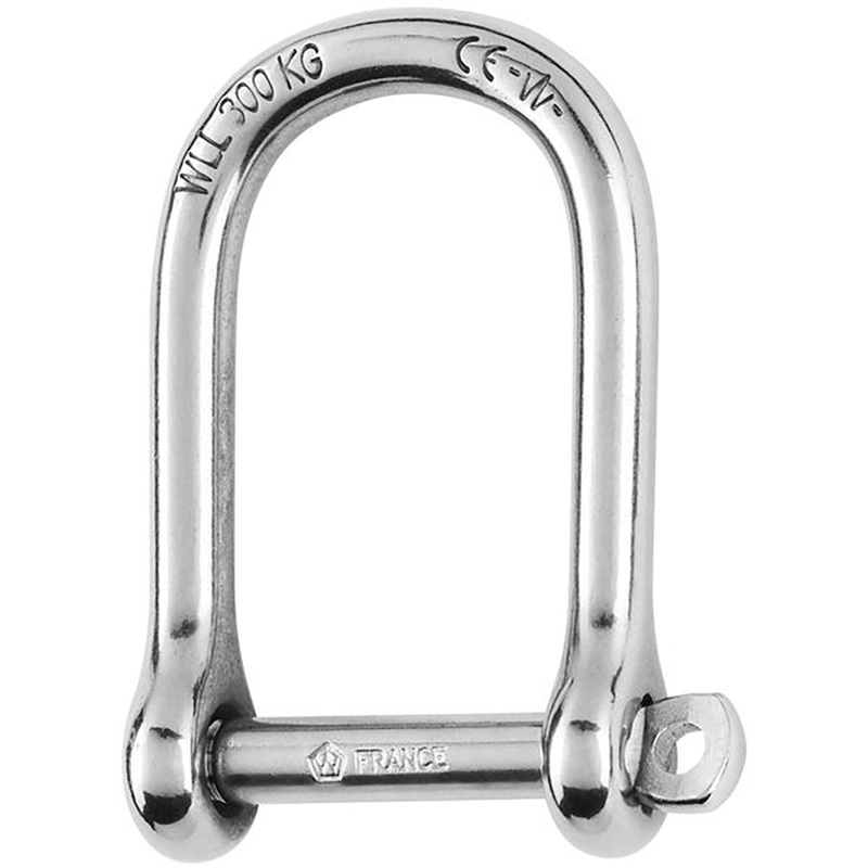 Wichard Self-Locking Large Opening Shackle – 6mm Diameter – 1/4 – 1263