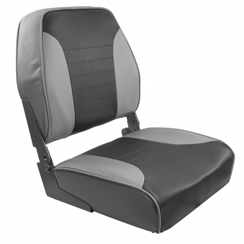Springfield Economy Multi-Color Folding Seat – Grey/Charcoal – 1040653