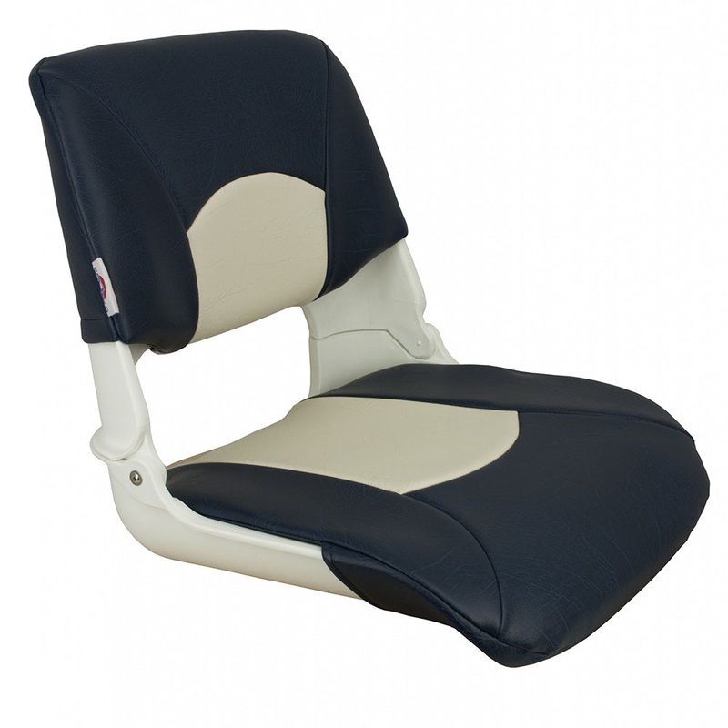 Springfield Skipper Standard Seat Fold Down – White/Blue – 1061016