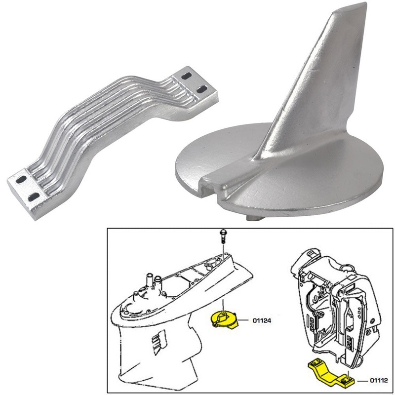 Tecnoseal Anode Kit – Yamaha 200-250 HP – Magnesium – 21104MG