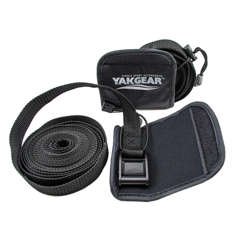 YakGear 15′ Tie Down Straps w/Cover – TDSTP1