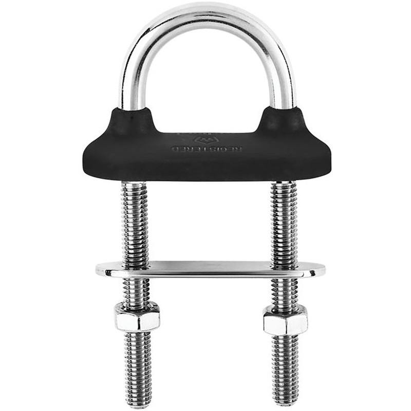 Wichard Black Watertight U-Bolt – 10mm Diameter – 25/64 – 90mm Length – 3-35/64 – 65351
