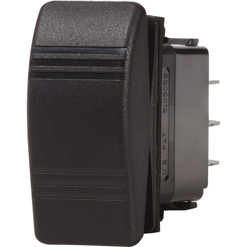 Blue Sea 8288 Water Resistant Contura III Switch – Black – 8288