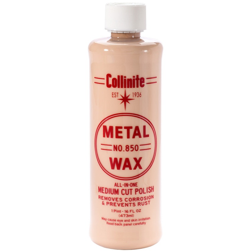 Collinite 850 Metal Wax – Medium Cut Polish – 16oz – 850-16OZ