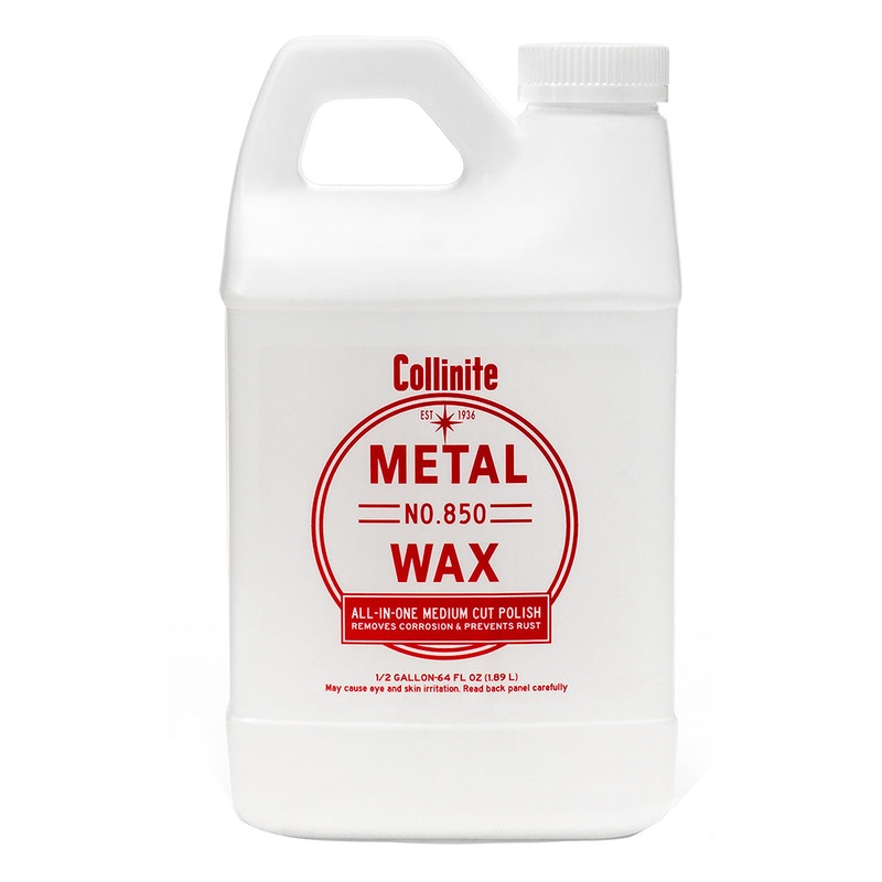 Collinite 850 Metal Wax – Medium Cut Polish – 64oz – 850-64OZ